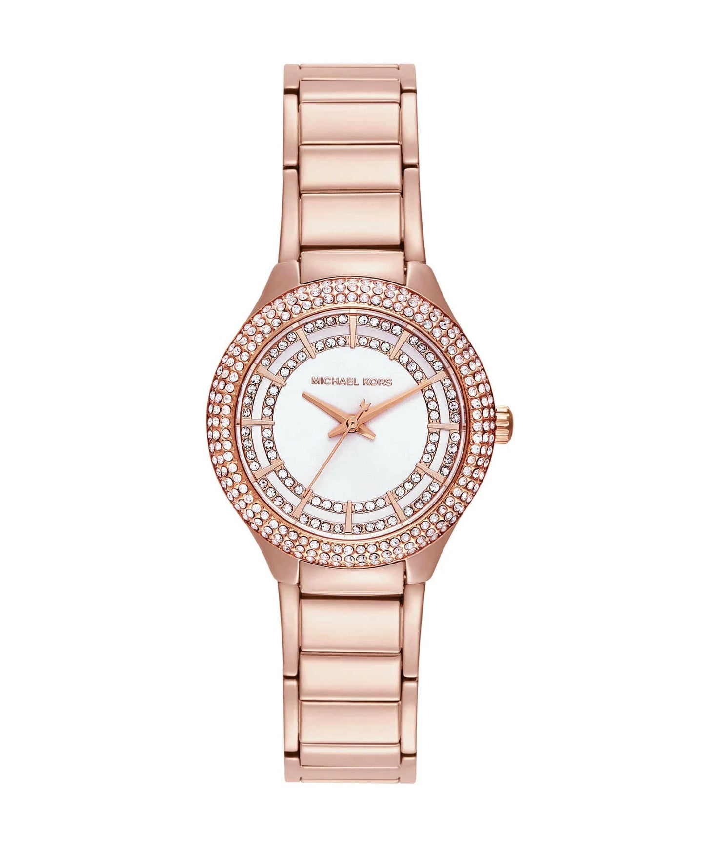Michael Kors Sylvia Three-Hand Rose Gold-Tone Watch MK4942