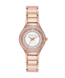 Michael Kors Sylvia Three-Hand Rose Gold-Tone Watch - MK4942