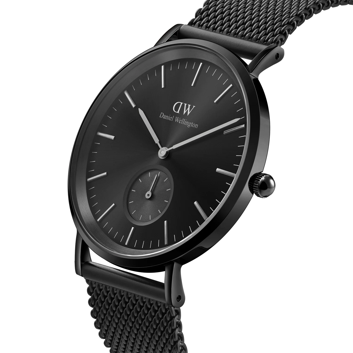 Daniel Wellington Classic Men's Black Analog Stainless Steel Watch DW00100714K - KRISHNA WATCH COMPANY