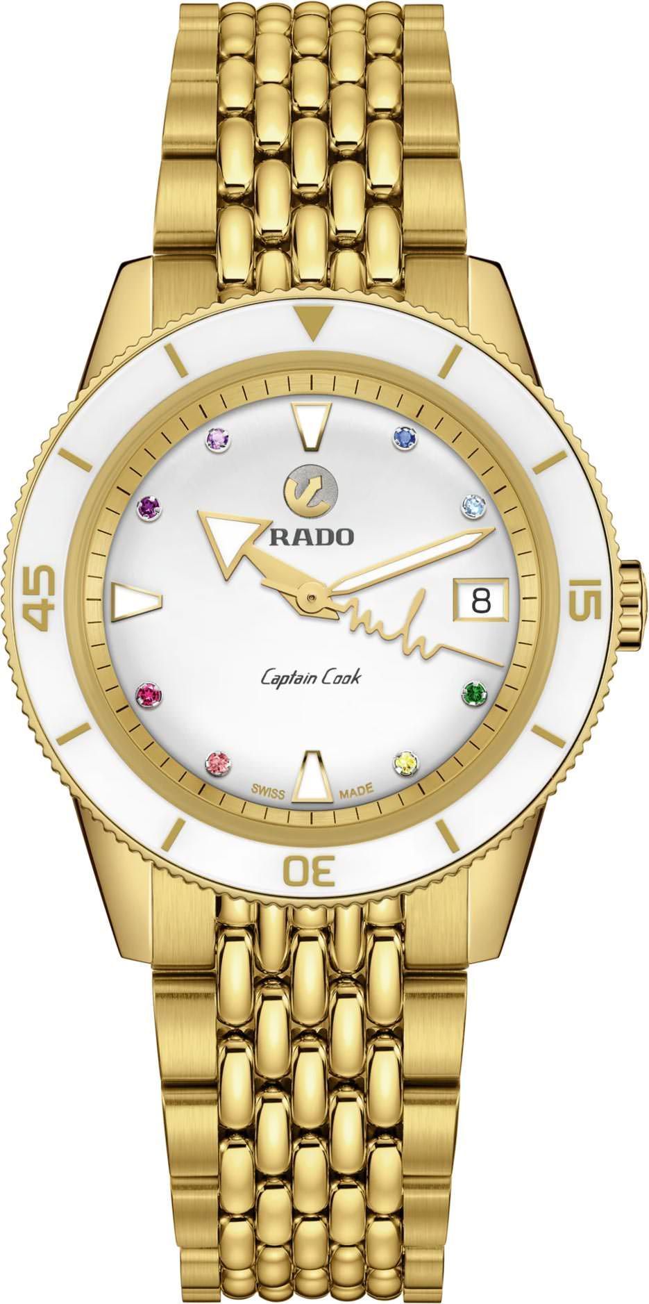 RADO Captain Cook X Marina Hoermanseder Heartbeat R32117708 - KRISHNA WATCH COMPANY