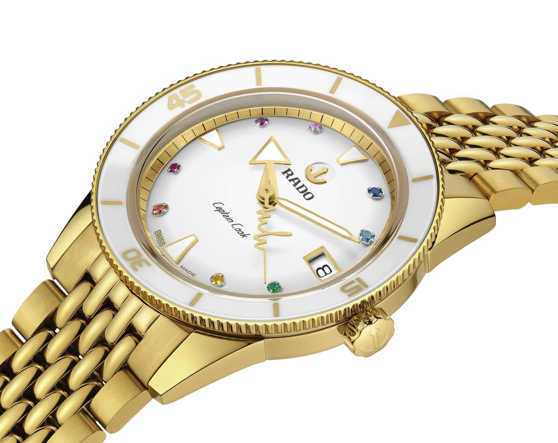 RADO Captain Cook X Marina Hoermanseder Heartbeat R32117708 - KRISHNA WATCH COMPANY