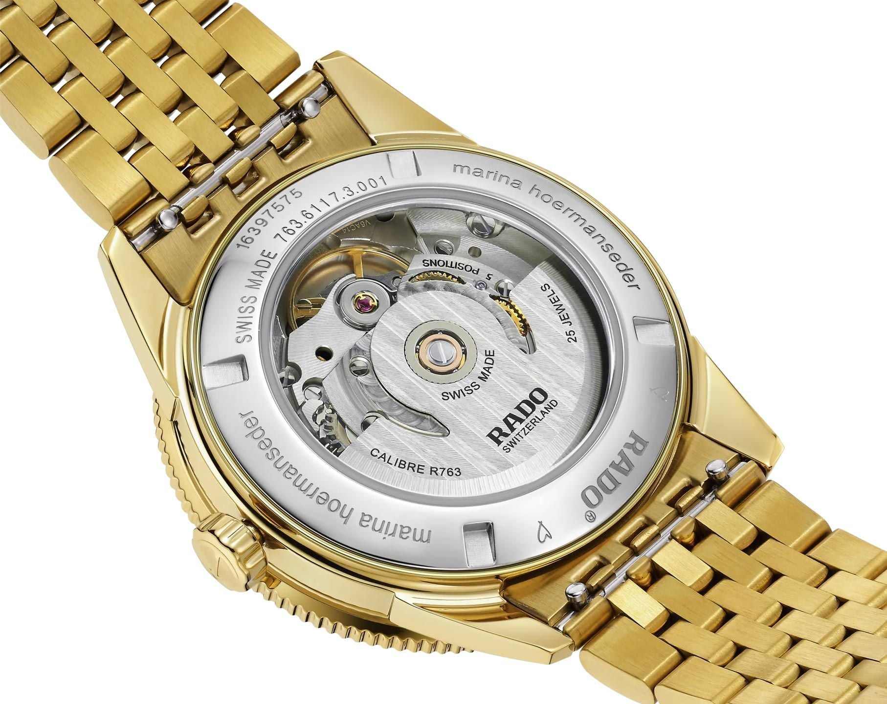 RADO Captain Cook X Marina Hoermanseder Heartbeat R32117708 - KRISHNA WATCH COMPANY