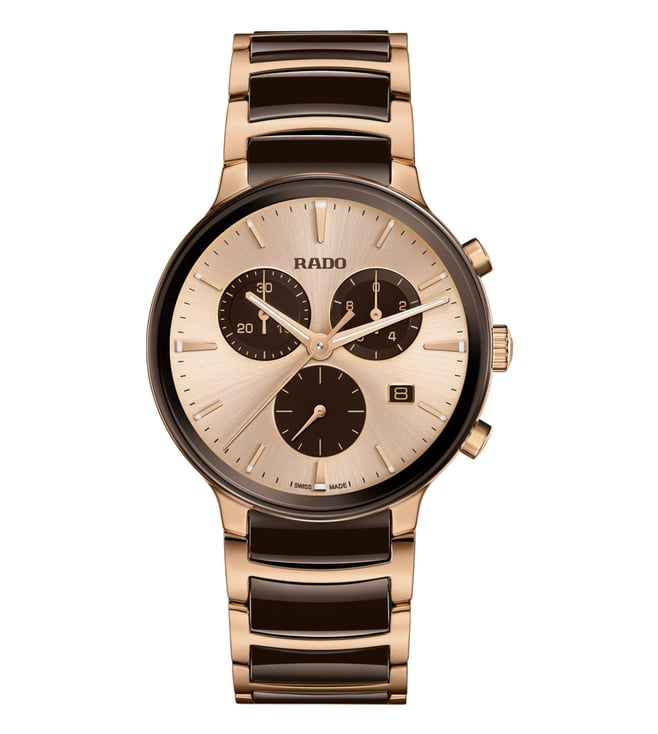RADO Centrix Quartz Chronograph Men - R30212402 - KRISHNA WATCH COMPANY