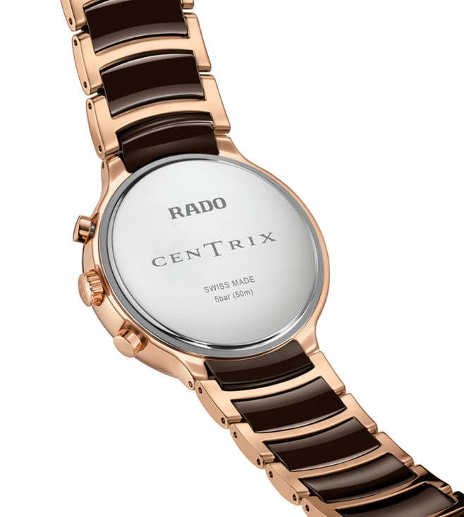 RADO Centrix Quartz Chronograph Men - R30212402 - KRISHNA WATCH COMPANY