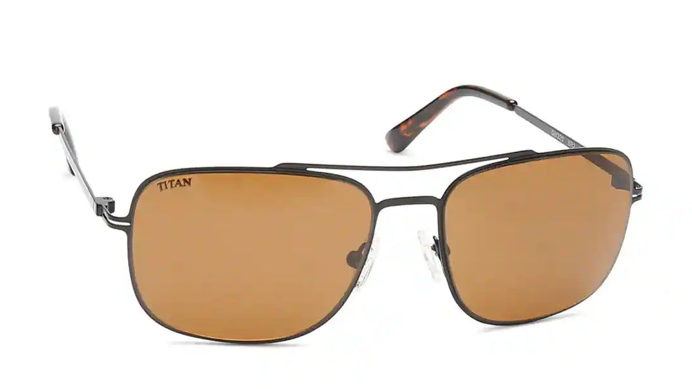 TITAN Black Aviator Men Sunglasses GM320BR2 - KRISHNA WATCH COMPANY