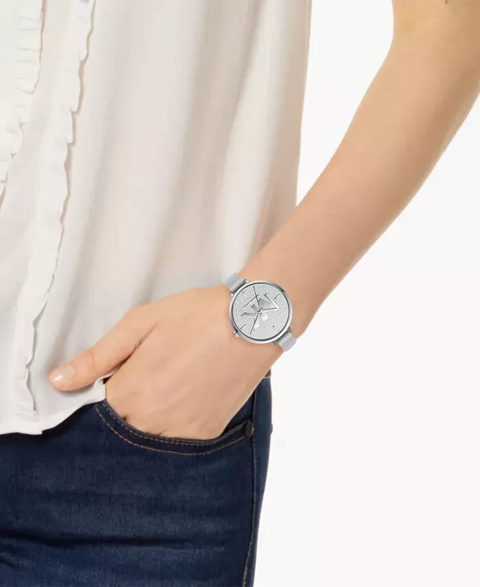 Michael Kors Ladies Charley Watch, Silver, MK4432 - KRISHNA WATCH COMPANY