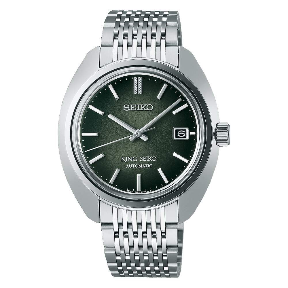 Seiko King Seiko ‘Forest Green’ 6L 1969 Re-Interpretation - SJE113J1 - KRISHNA WATCH COMPANY