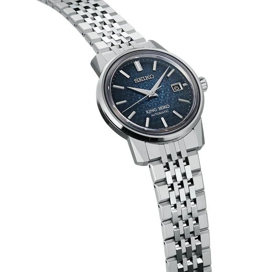 Seiko King Seiko KSK 6L ‘Kameido Blue’ - SJE105J1 - KRISHNA WATCH COMPANY