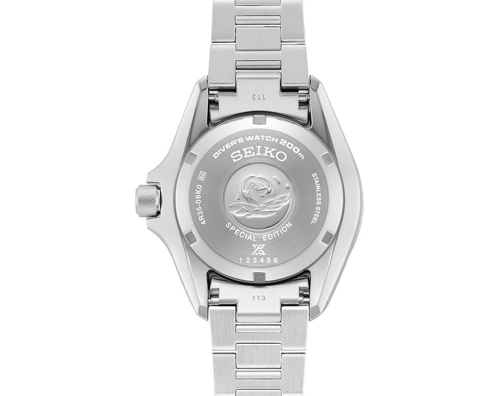 Seiko Prospex PADI 60th Anniversary 4R Compact Mechanical Diver’s Watch in Underwater - SRPL53K1 - KRISHNA WATCH COMPANY