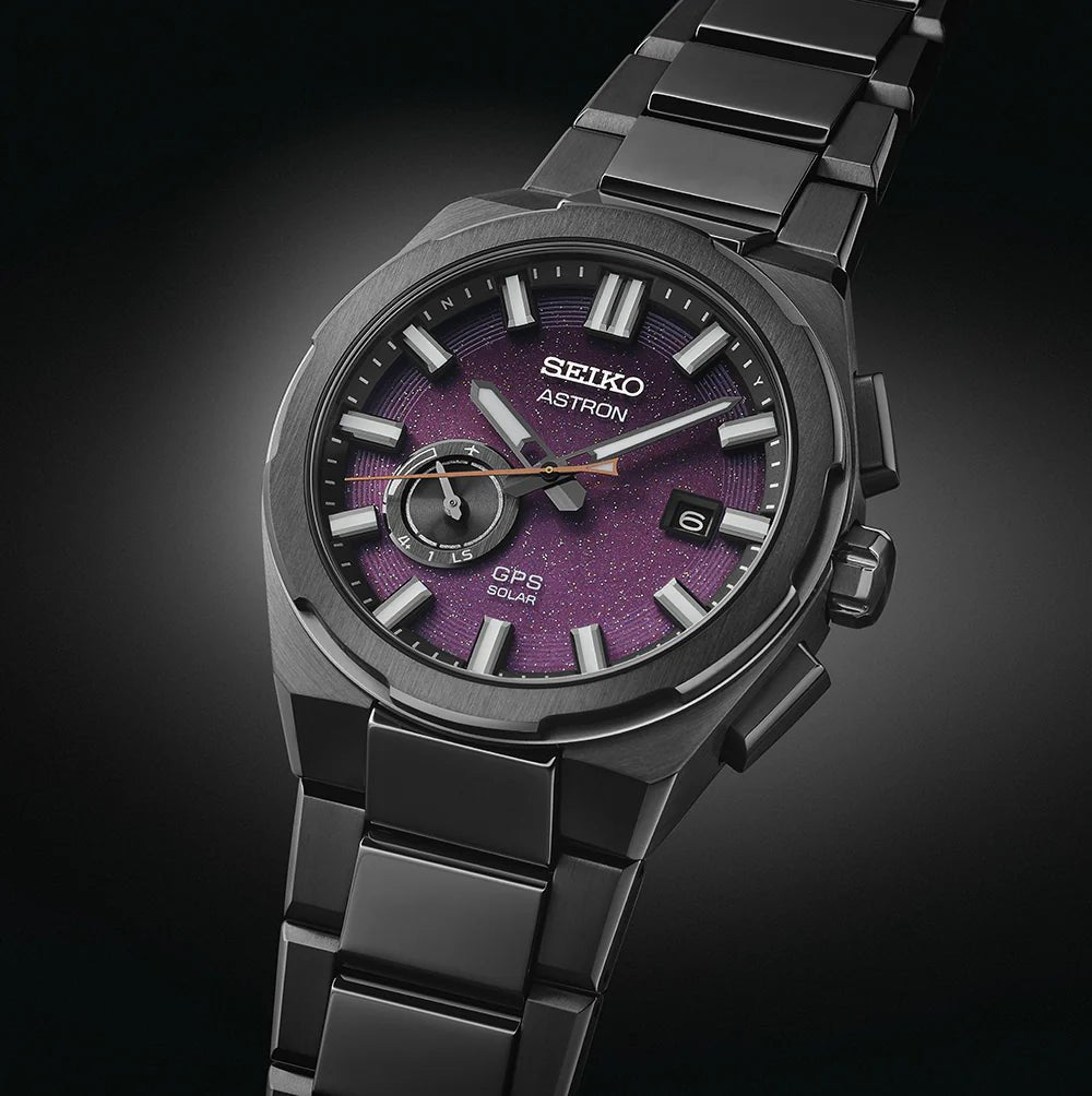Seiko Seiko Astron GPS Solar 3X ‘Yozakura’ – Cherry Blossom by night – Limited Edition - SSJ029J1 - KRISHNA WATCH COMPANY