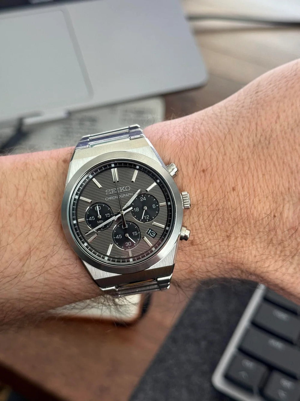 Seiko Sport Chronograph Watch for Men - SSB455P1 - KRISHNA WATCH COMPANY