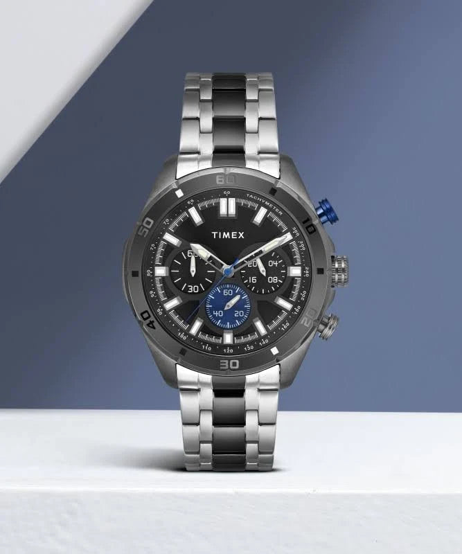 TIMEX E-Class Chronograph Watch for Men TWEG20301 - KRISHNA WATCH COMPANY