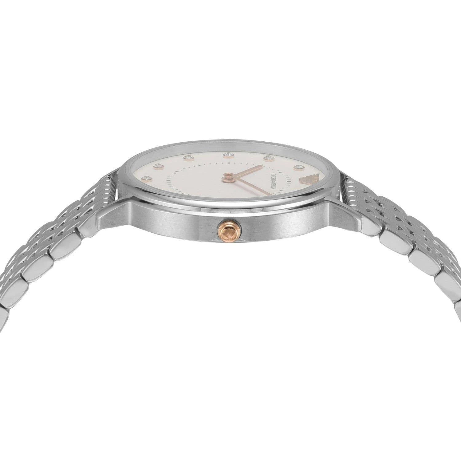 Emporio Armani Kappa White Dial Watch for Women - AR80023 - KRISHNA WATCH COMPANY