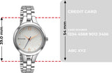 Sonata Workwear White Dial Women Watch - 8151SM05 - KRISHNA WATCH COMPANY