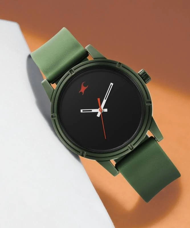 Fastrack Tees Quartz Watch for Guys - 38062pp13w - KRISHNA WATCH COMPANY
