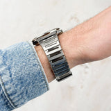 Seiko Chronograph with Textured Olive-Grey Dial - HGK002P1