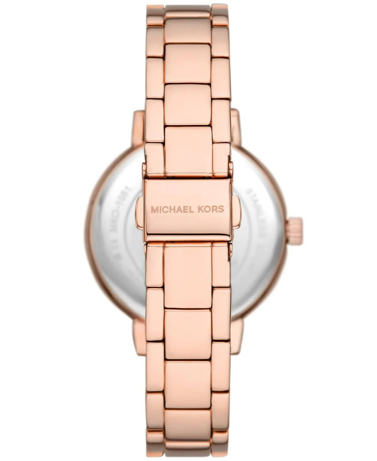 Michael Kors | Sofie Three-Hand Rose Gold-Tone St Steel Watch MKO1052 - KRISHNA WATCH COMPANY