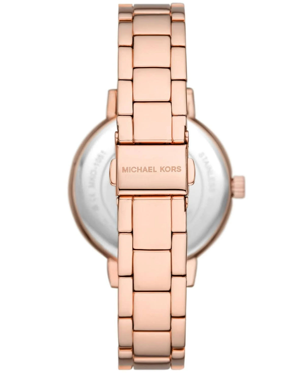 Michael Kors | Sofie Three-Hand Rose Gold-Tone St Steel Watch MKO1052 - KRISHNA WATCH COMPANY