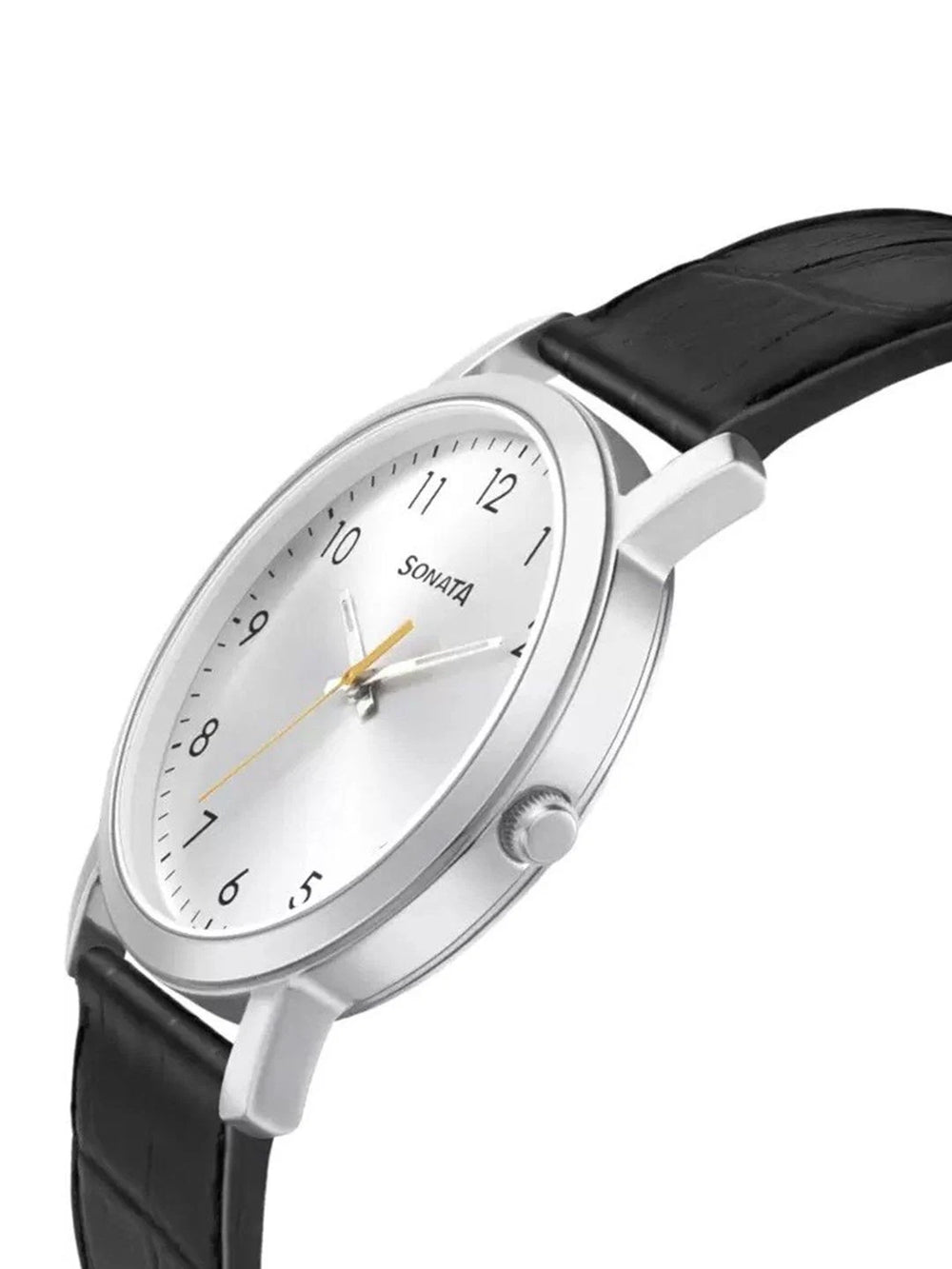 Sonata Quartz Analog Silver Dial Watch for Men nr99701sl02 / 99701sl02 - KRISHNA WATCH COMPANY
