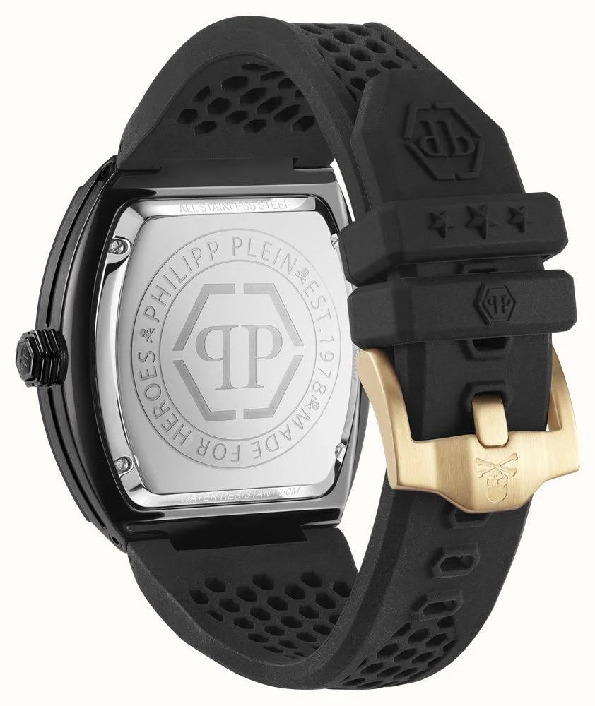 PHILIPP PLEIN Pua-The Hexagon Phantom-P Analog Watch for Men PWPUA0224 - KRISHNA WATCH COMPANY