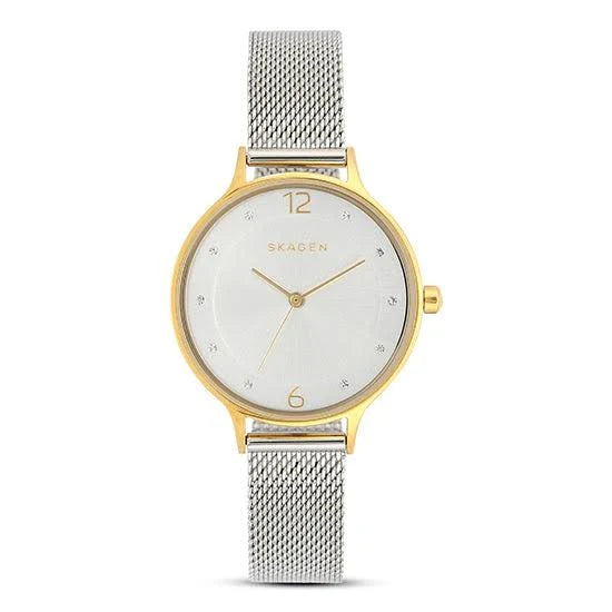 Anita Lille Two-Tone Steel Mesh Watch SKW2340 - KRISHNA WATCH COMPANY