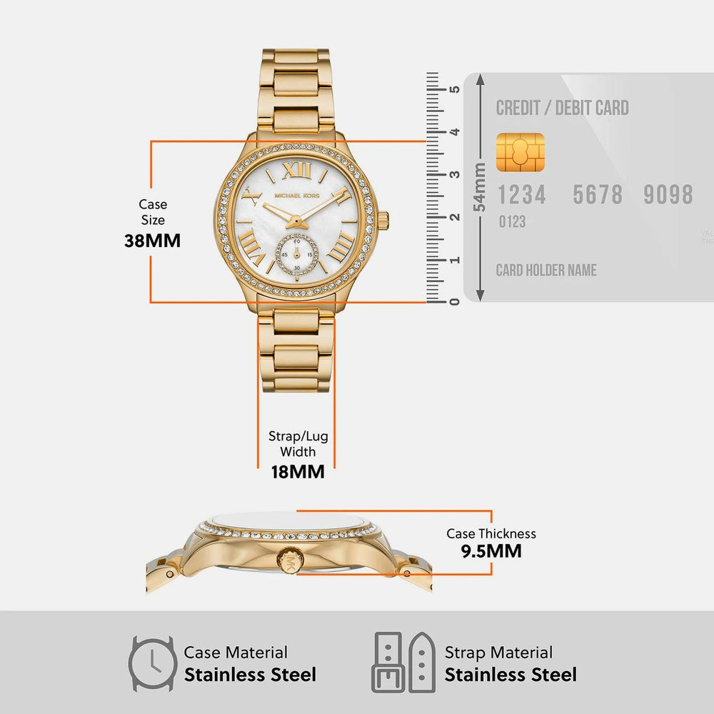 Michael Kors Sage Analog Watch for Women MK4805 - KRISHNA WATCH COMPANY