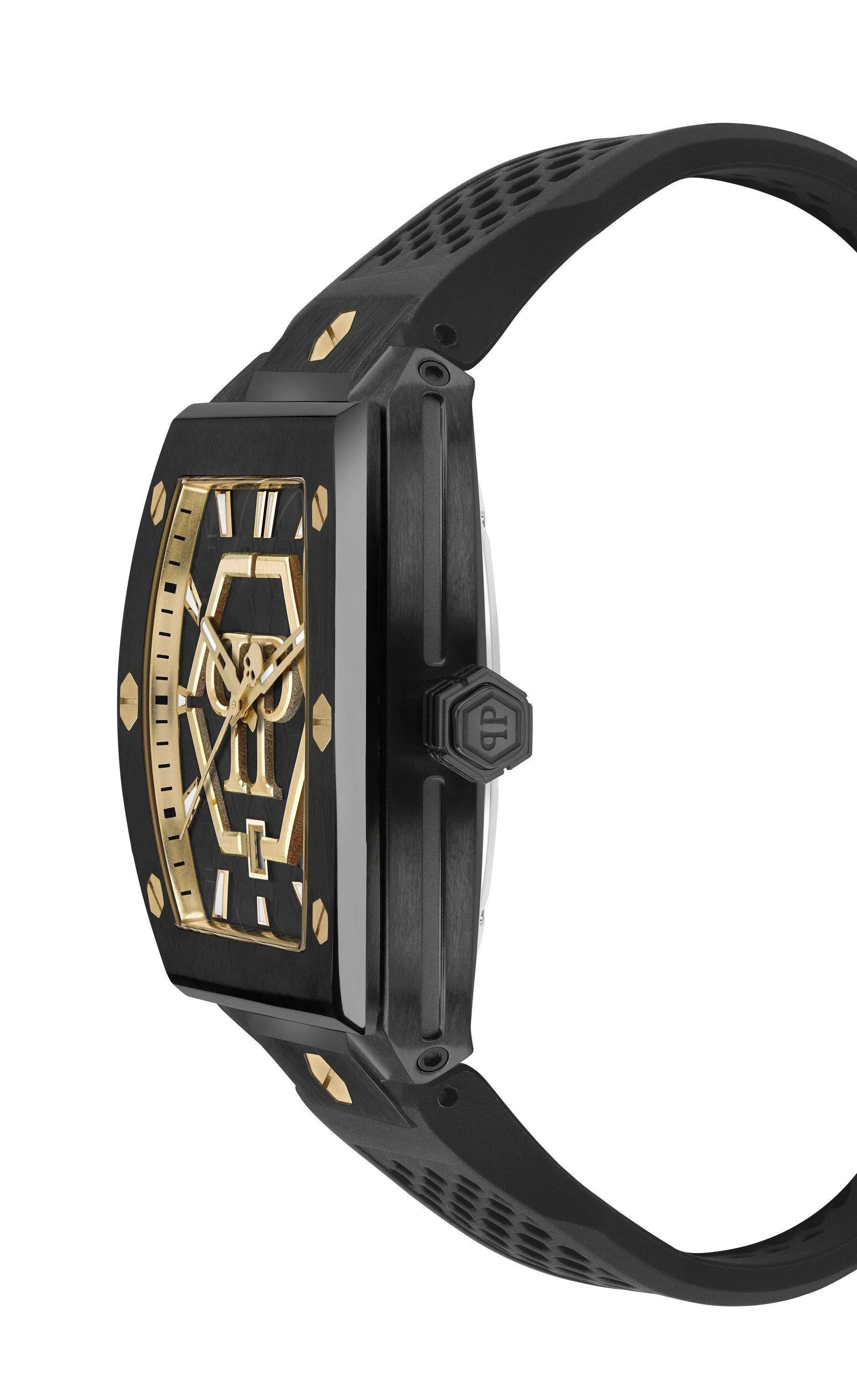 PHILIPP PLEIN Pua-The Hexagon Phantom-P Analog Watch for Men PWPUA0224 - KRISHNA WATCH COMPANY