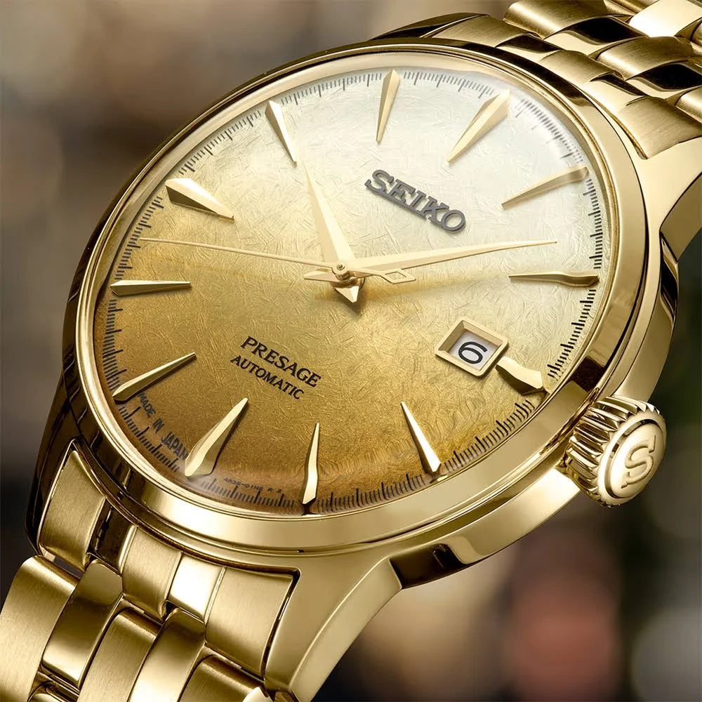 Seiko Cocktail Time Beer Auto Presage SRPK46J1 - KRISHNA WATCH COMPANY