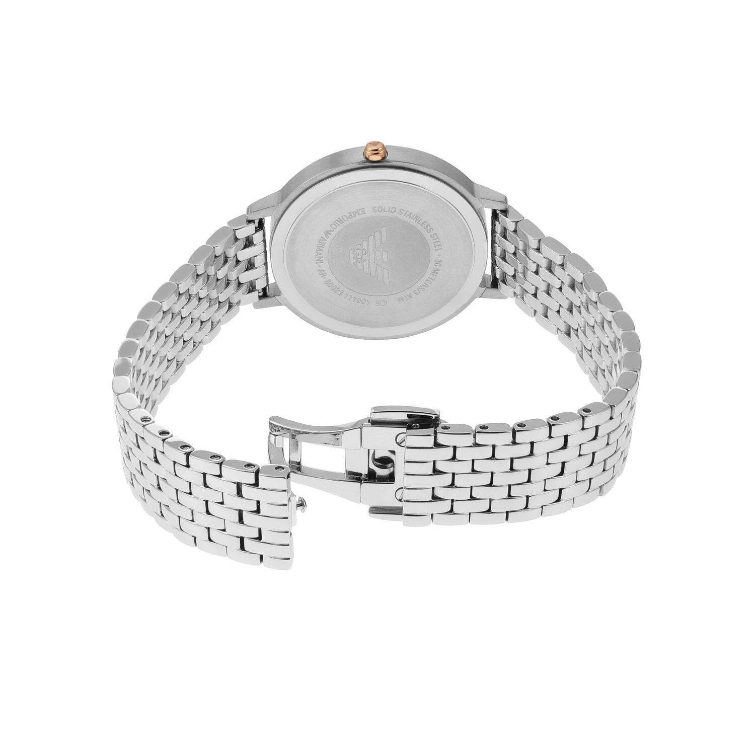 Emporio Armani Kappa White Dial Watch for Women - AR80023 - KRISHNA WATCH COMPANY