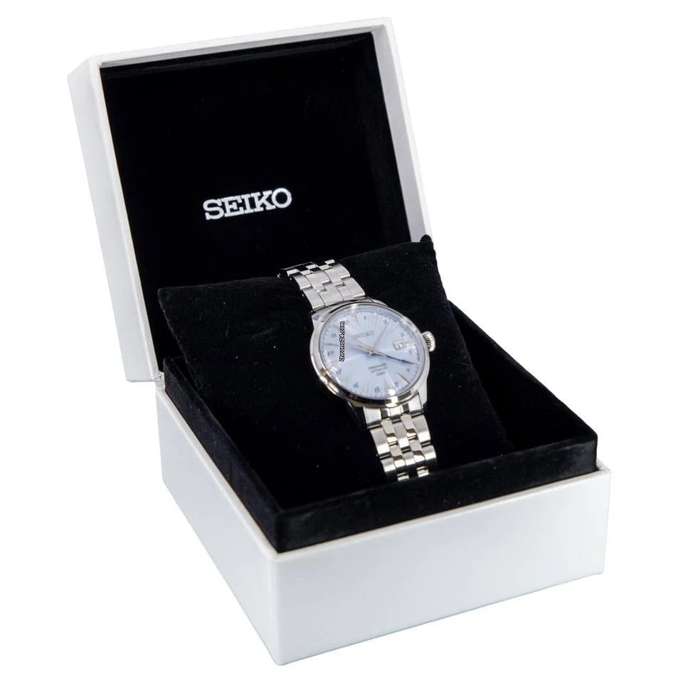 Seiko Presage Skydiving Cocktail Time GMT - SSK037J1 - KRISHNA WATCH COMPANY