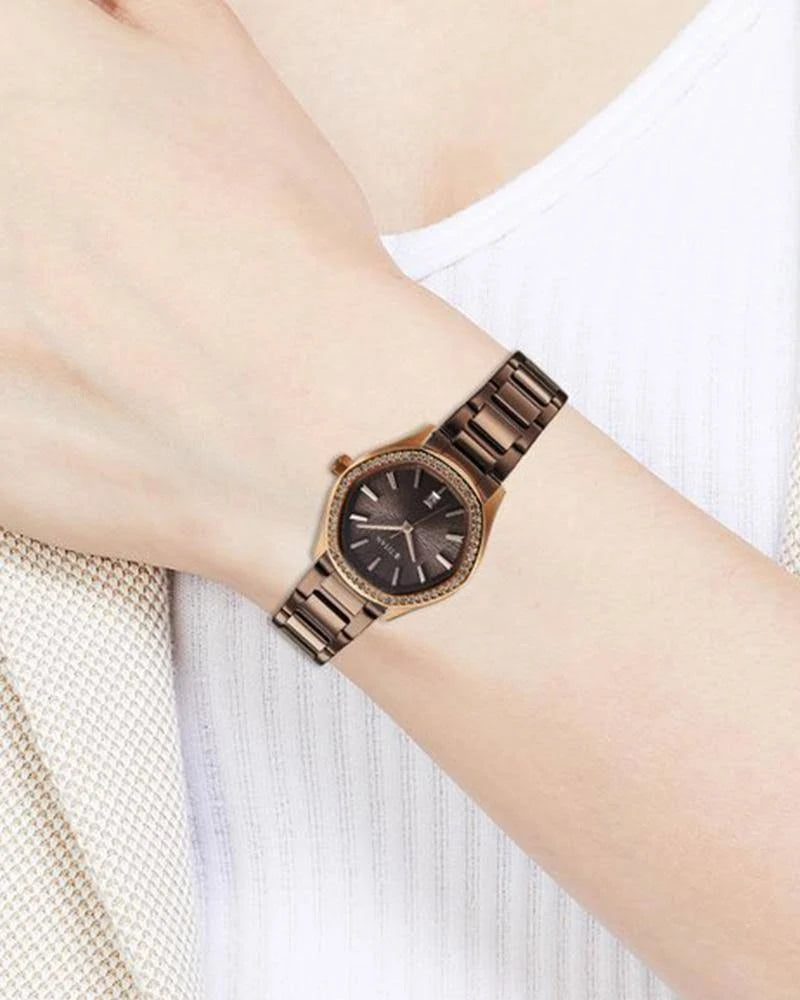 Titan Glamour Watch For Women 95326km02 - KRISHNA WATCH COMPANY
