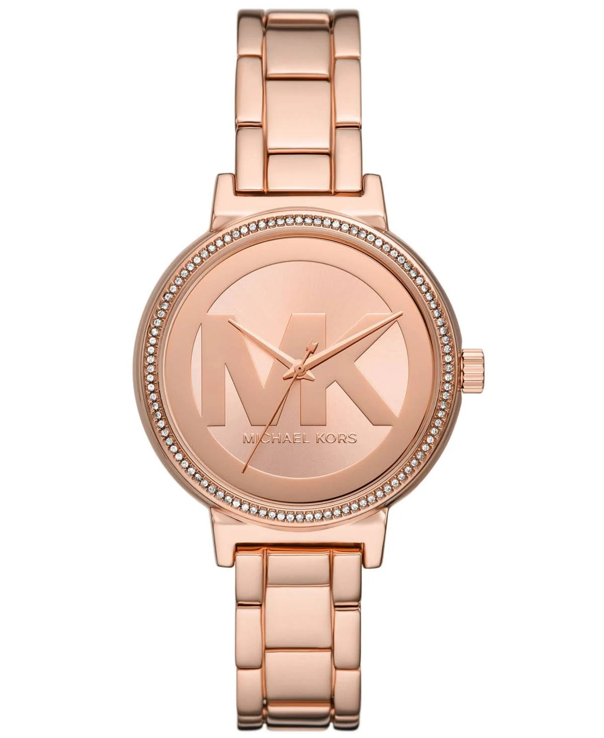Michael Kors | Sofie Three-Hand Rose Gold-Tone St Steel Watch MKO1052 - KRISHNA WATCH COMPANY