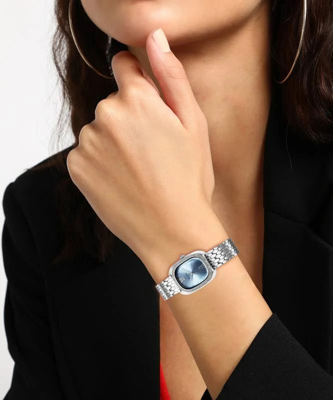 Titan Glamour Watch For Women - 95317SM01 - KRISHNA WATCH COMPANY