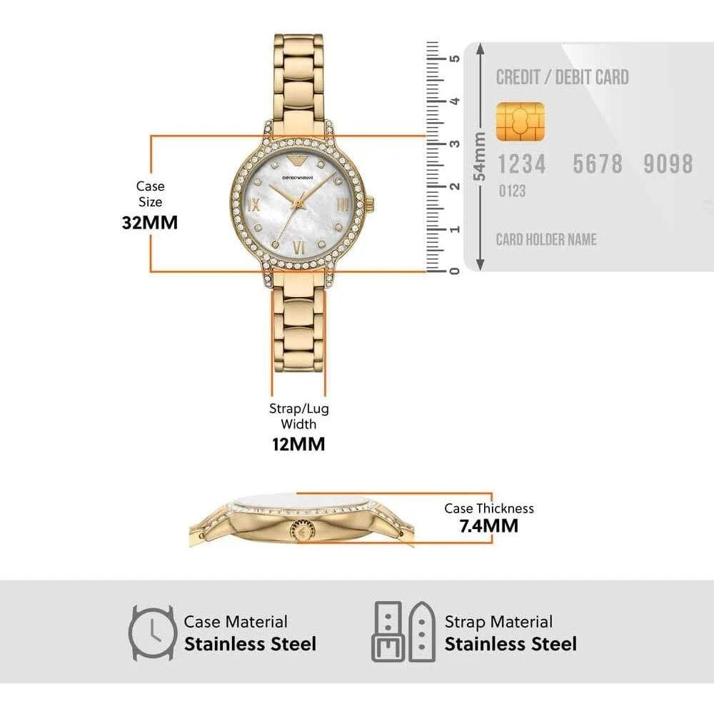 Emporio Armani Gold Watch - AR11652 - KRISHNA WATCH COMPANY