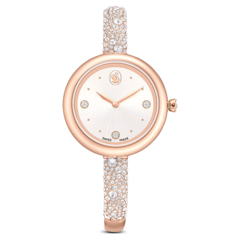 Swarovski Sublima bangle watch Swiss Made, Metal bracelet - 5734633