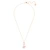 SWAROVSKI Swan pendant Swan, Pink, 18K rose gold finish 5473024