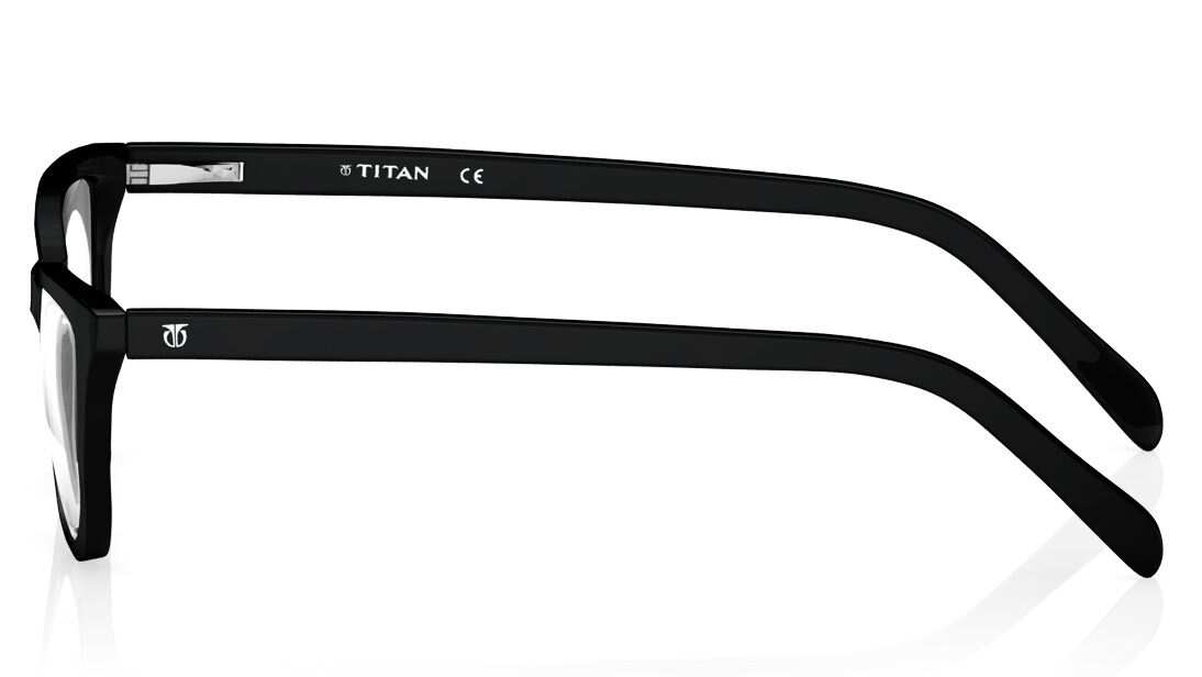 TITAN Blue Cateye Rimmed Eyeglasses T2367A1A1 - KRISHNA WATCH COMPANY