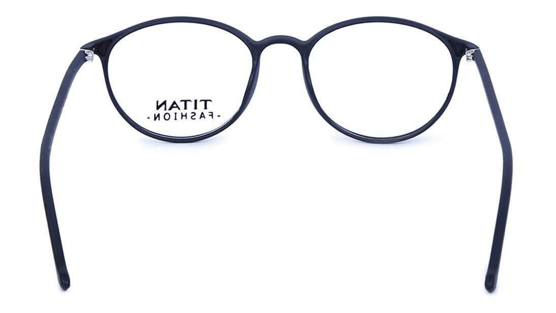 TITAN Black Round Rimmed Eyeglasses T2389A1A1 - KRISHNA WATCH COMPANY
