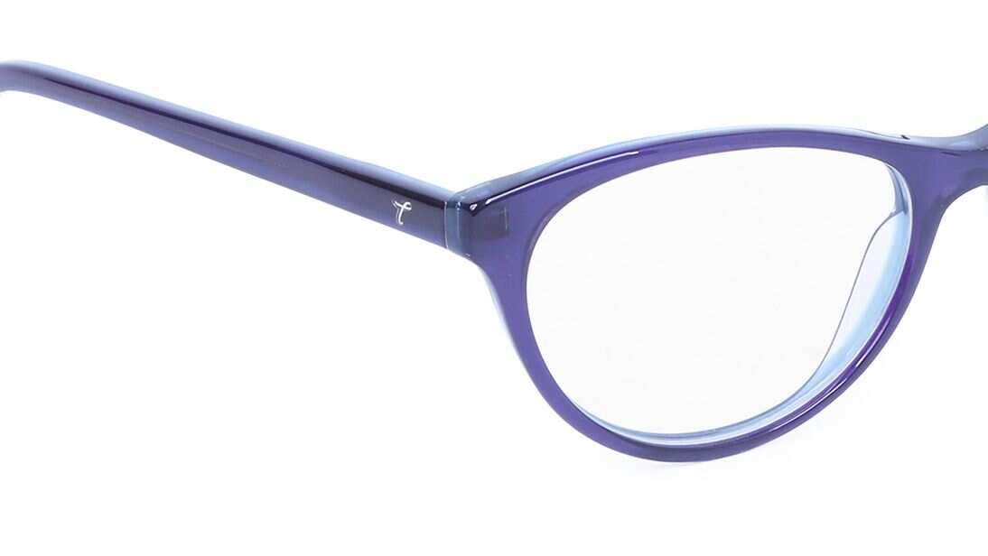 TITAN Blue Cateye Rimmed Eyeglasses TF1060WFP1 - KRISHNA WATCH COMPANY