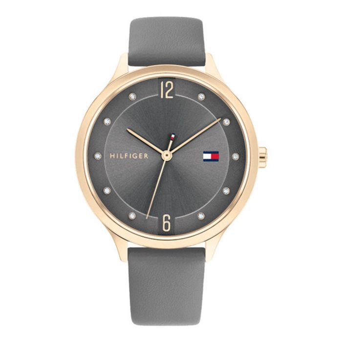 Tommy hilfiger Women Round Grey Watches TH1782430 - KRISHNA WATCH COMPANY