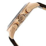 Tommy Hilfiger Quartz Chronograph White Dial Leather Strap Watch for Men - TH1791118