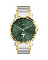 Timex Full Roman Green Dial Astrological Men's Watch TW000R470