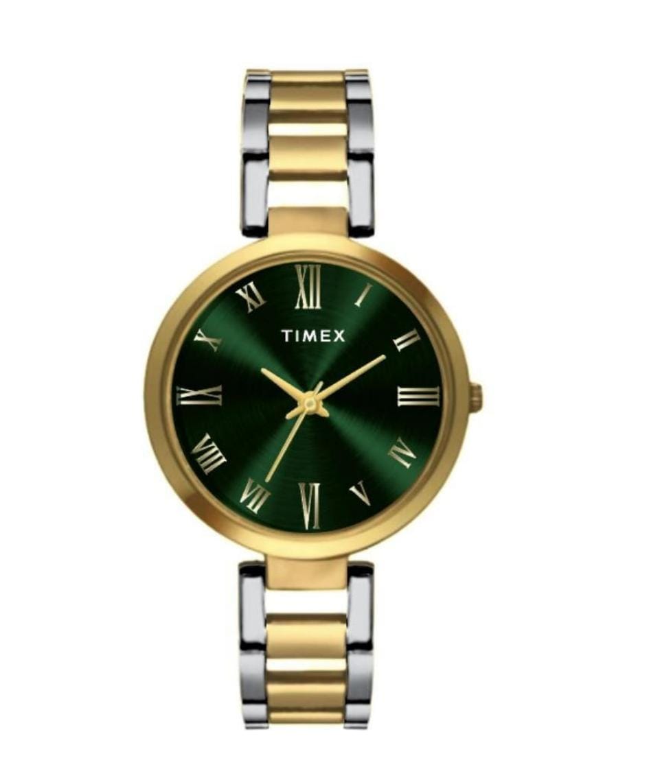 Timex Green Dial with Roman Numbers Women's Astrological Watch - TW000X274