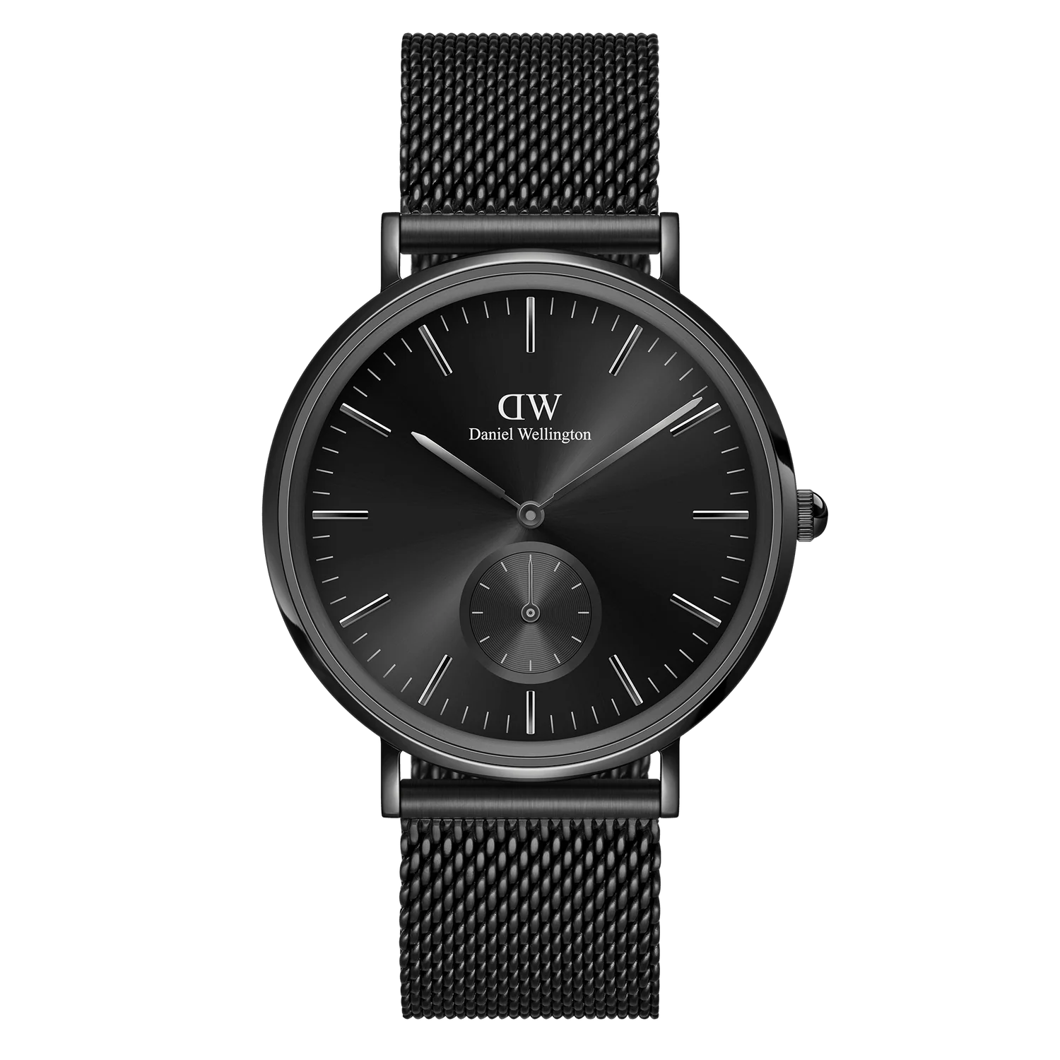 Daniel Wellington Classic Men's Black Analog Stainless Steel Watch DW00100714K - KRISHNA WATCH COMPANY