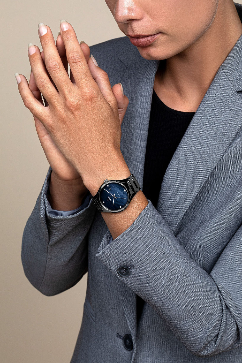 RADO True Automatic Diamonds R27110872 - KRISHNA WATCH COMPANY