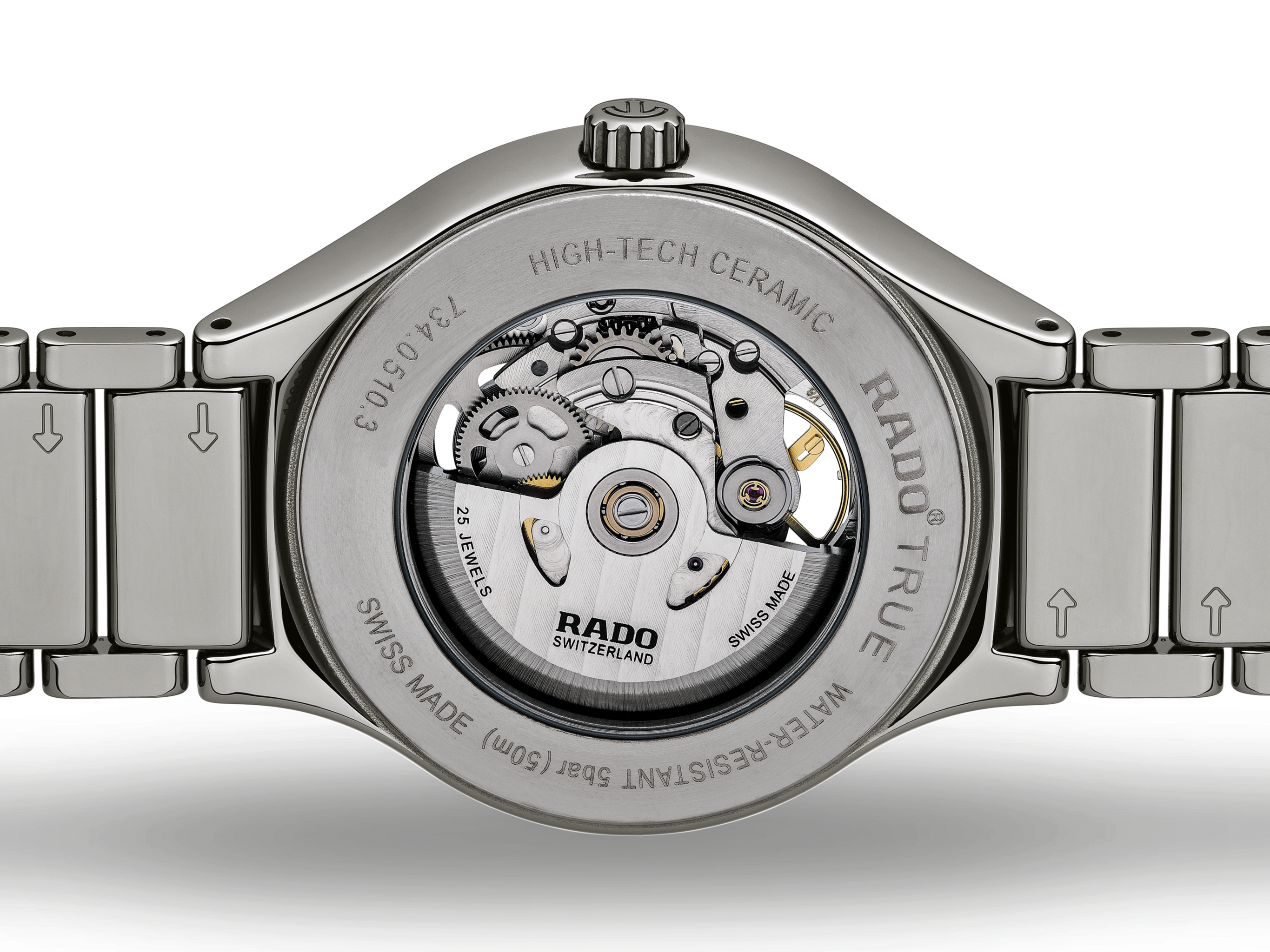 RADO True Automatic Open Heart R27510152 - KRISHNA WATCH COMPANY