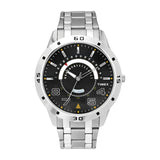 Timex Fashion Men's Swiss Quartz Analog Grey Dial Round Case Day Date Function Watch -TW000U905