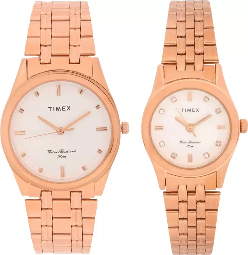 TIMEX Analog Watch - For Couple TW00PR239