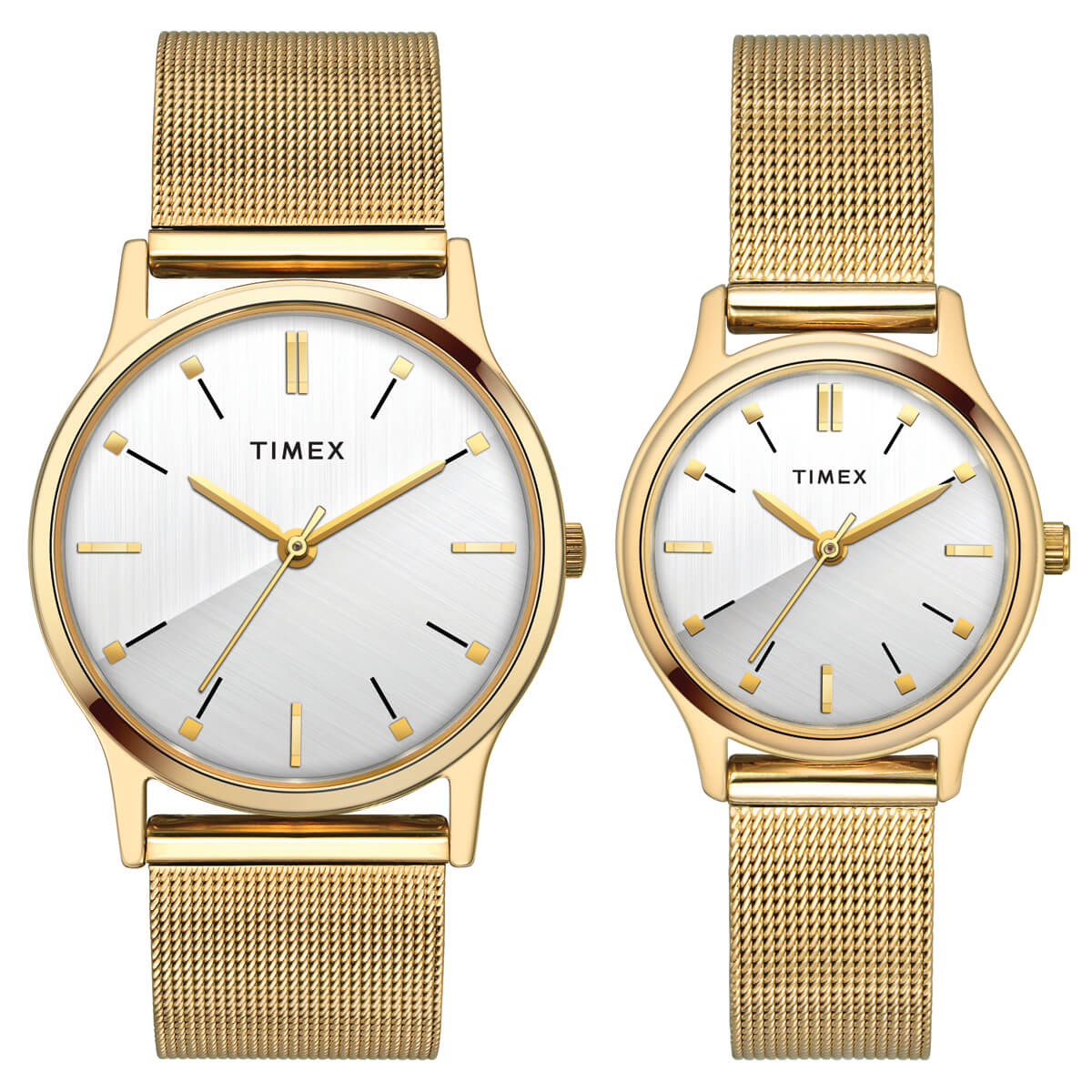 Timex TW00PR276 ANALOG PAIR WATCH - KRISHNA WATCH COMPANY