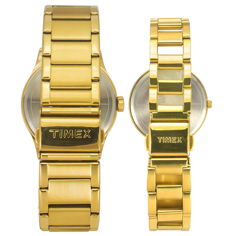 TIMEX ANALOG SILVER DIAL PAIRS WATCH-TW00PR277 - KRISHNA WATCH COMPANY